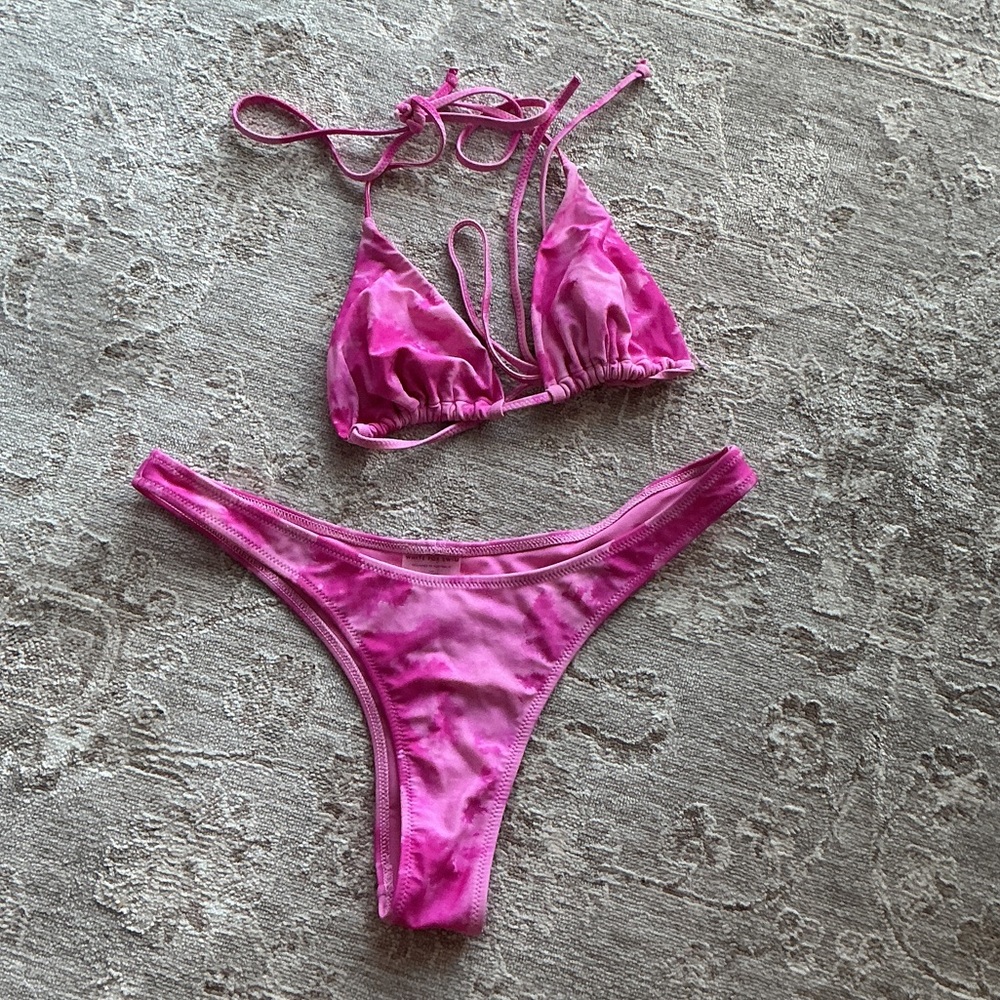 White fox bikini